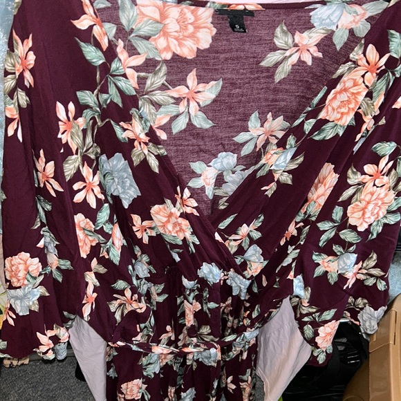 TORRID~~NWOT TORRID ‘Wrap’ TUNIC TOP Sz 5 - Picture 1 of 9